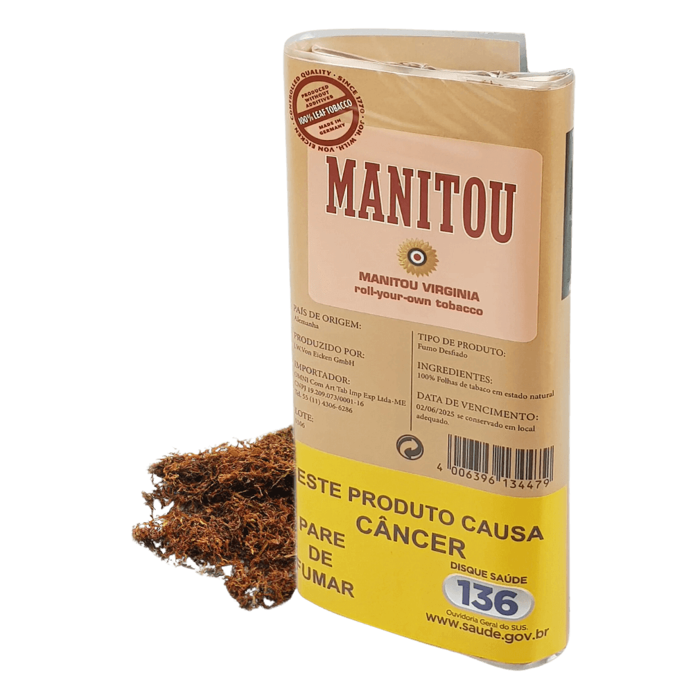 Tabaco Orgânico Manitou Pink 40g