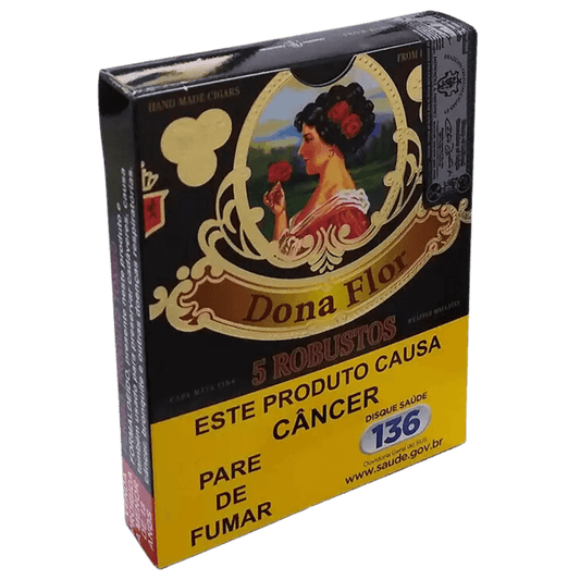 Charuto Dona Flor Capa Mata Fina Robusto