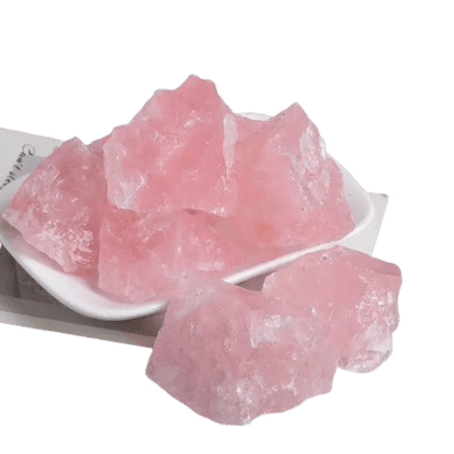 Quartzo Rosa Bruto A Pedra do Amor e da Paz (200g)