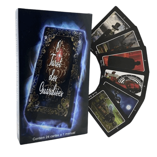 Tarot dos Guardiões - 24 Cartas Místicas com Manual de Orientação