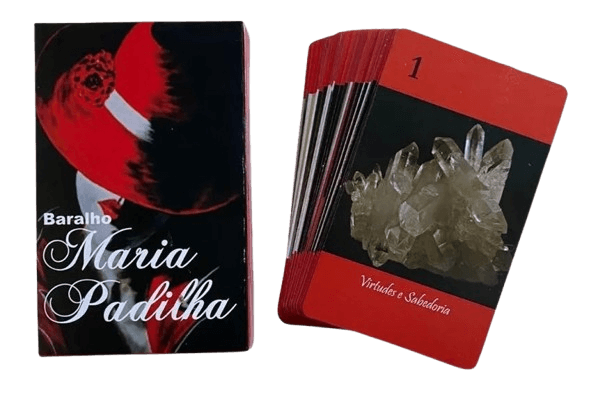 Baralho Maria Padilha - 36 Cartas Ciganas com Manual Completo