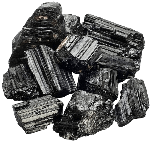 Turmalina Negra Pedra Preciosa e Energizante (200g)